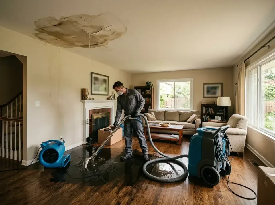 attic-pipe-burst-ceiling-drip-008 — frequently asked questions, Water Damage Restoration & Carpet Care in Batesville, AR